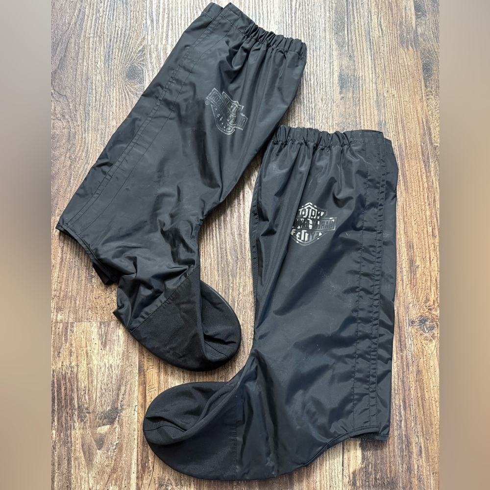 Harley Davidson waterproof rain gaitor boot covers
